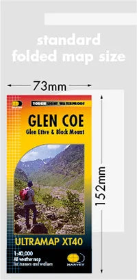 Harvey Glen Coe, Glen Etive & Black Mount Ultramap XT40
