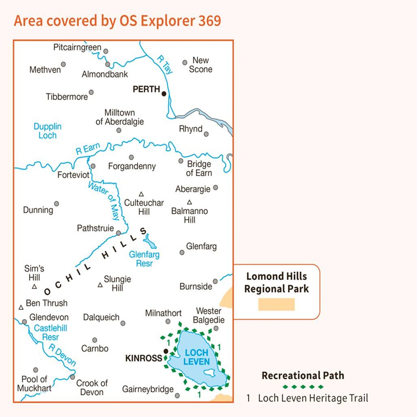 Map of Perth & Kinross 369