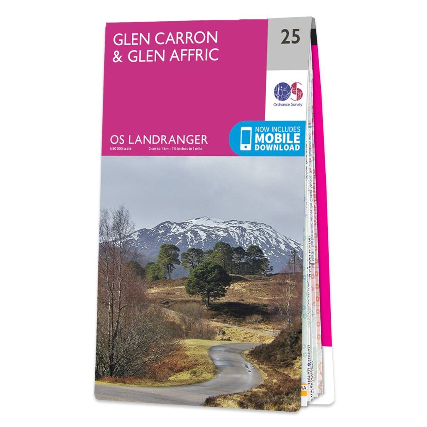 Map of Glen Carron & Glen Affric 25