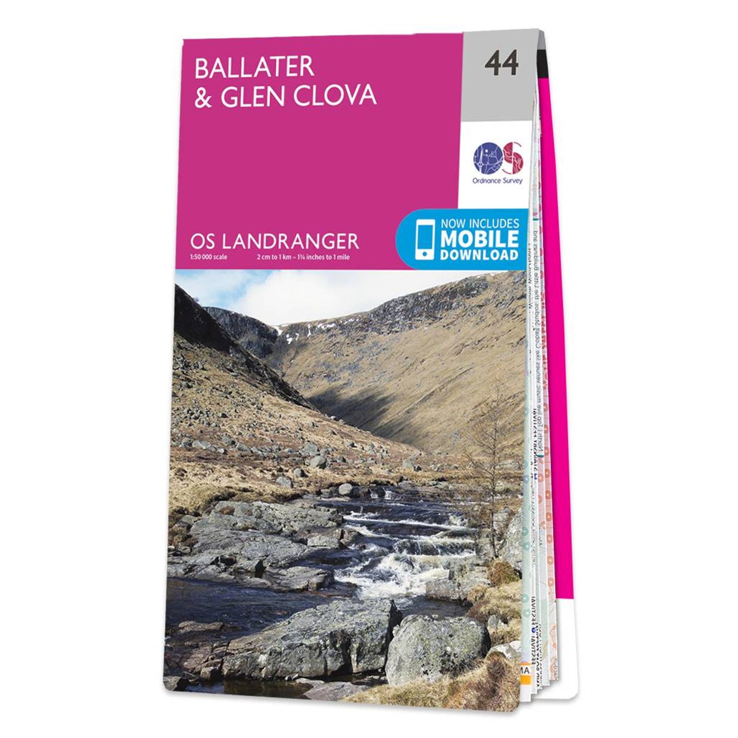 Map of Ballater & Glen Clova 44