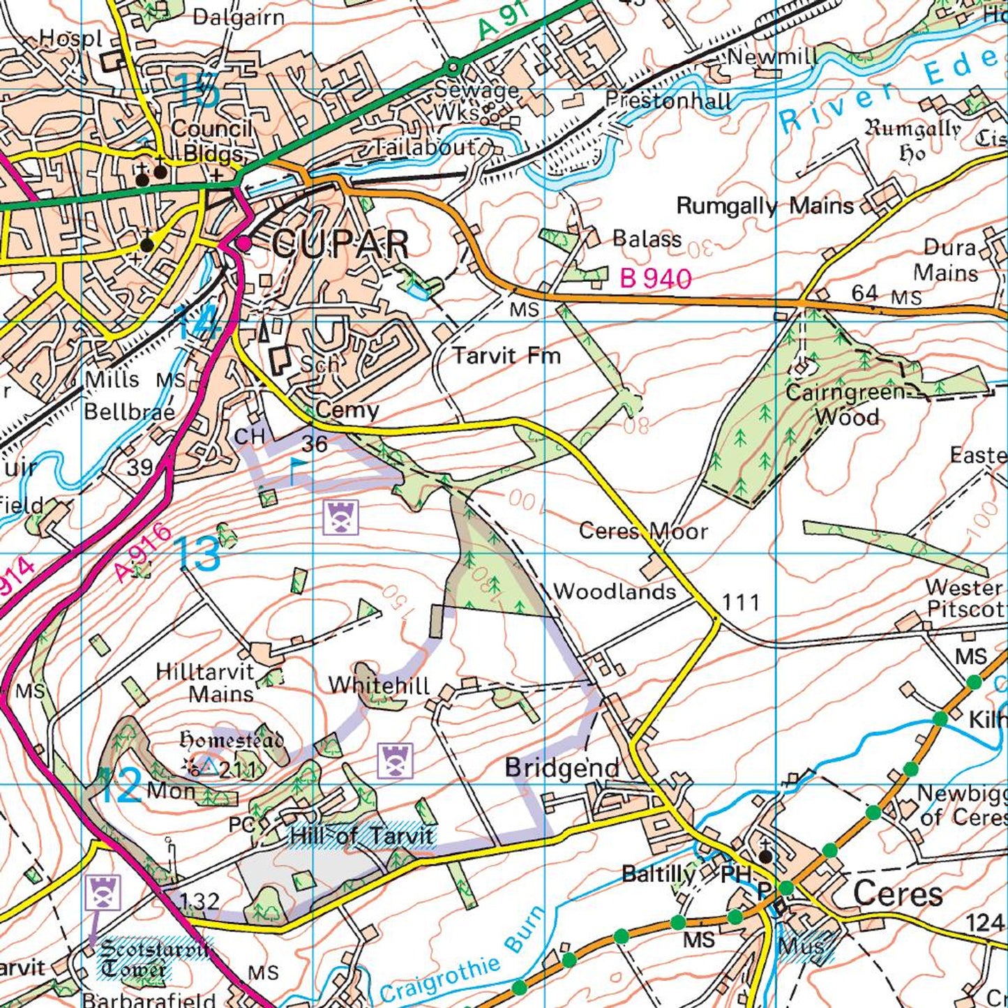 Map of St Andrews 59