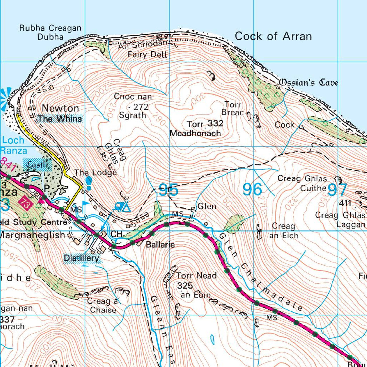 Map of Isle of Arran 69