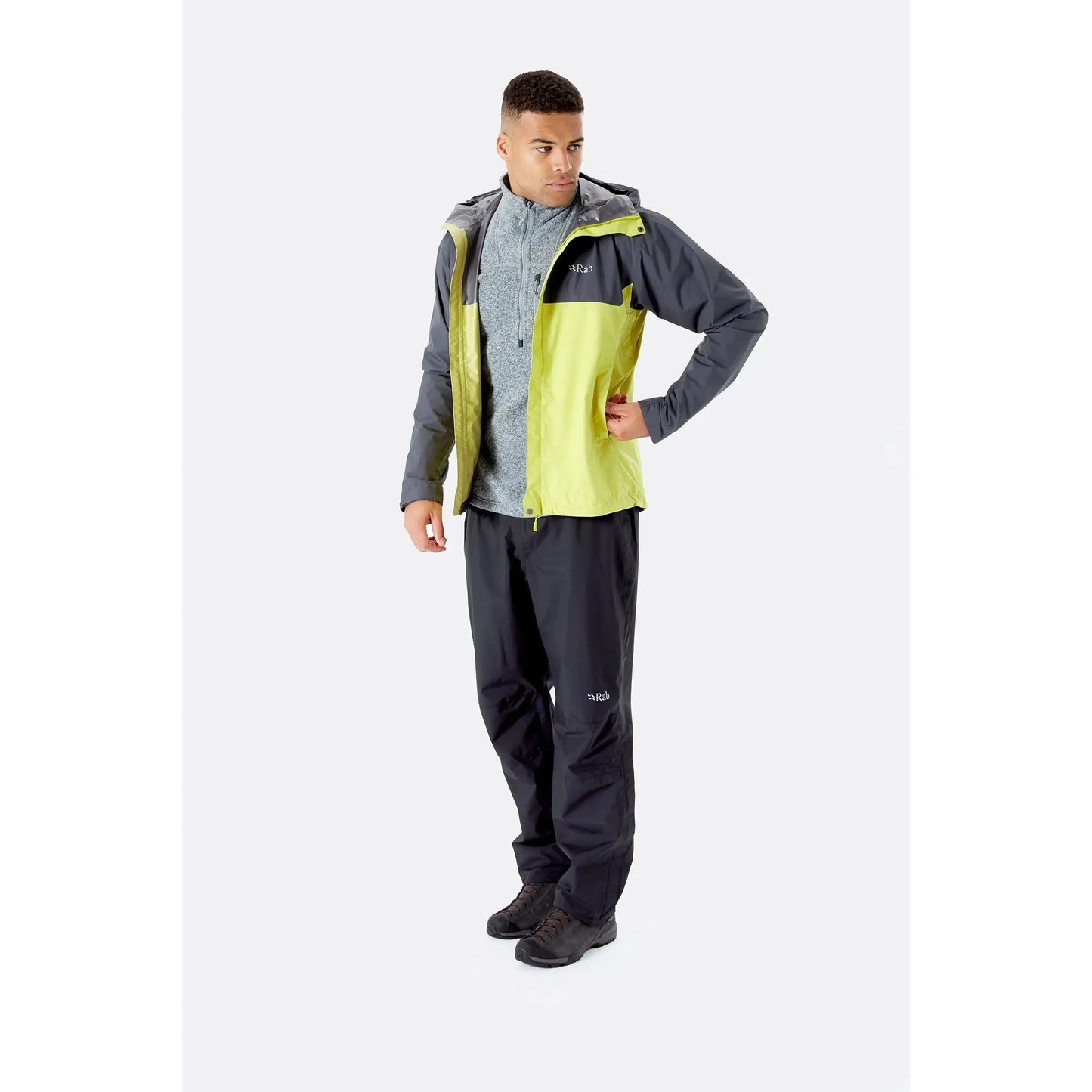 Rab Men's Downpour Eco Waterproof Pants Black