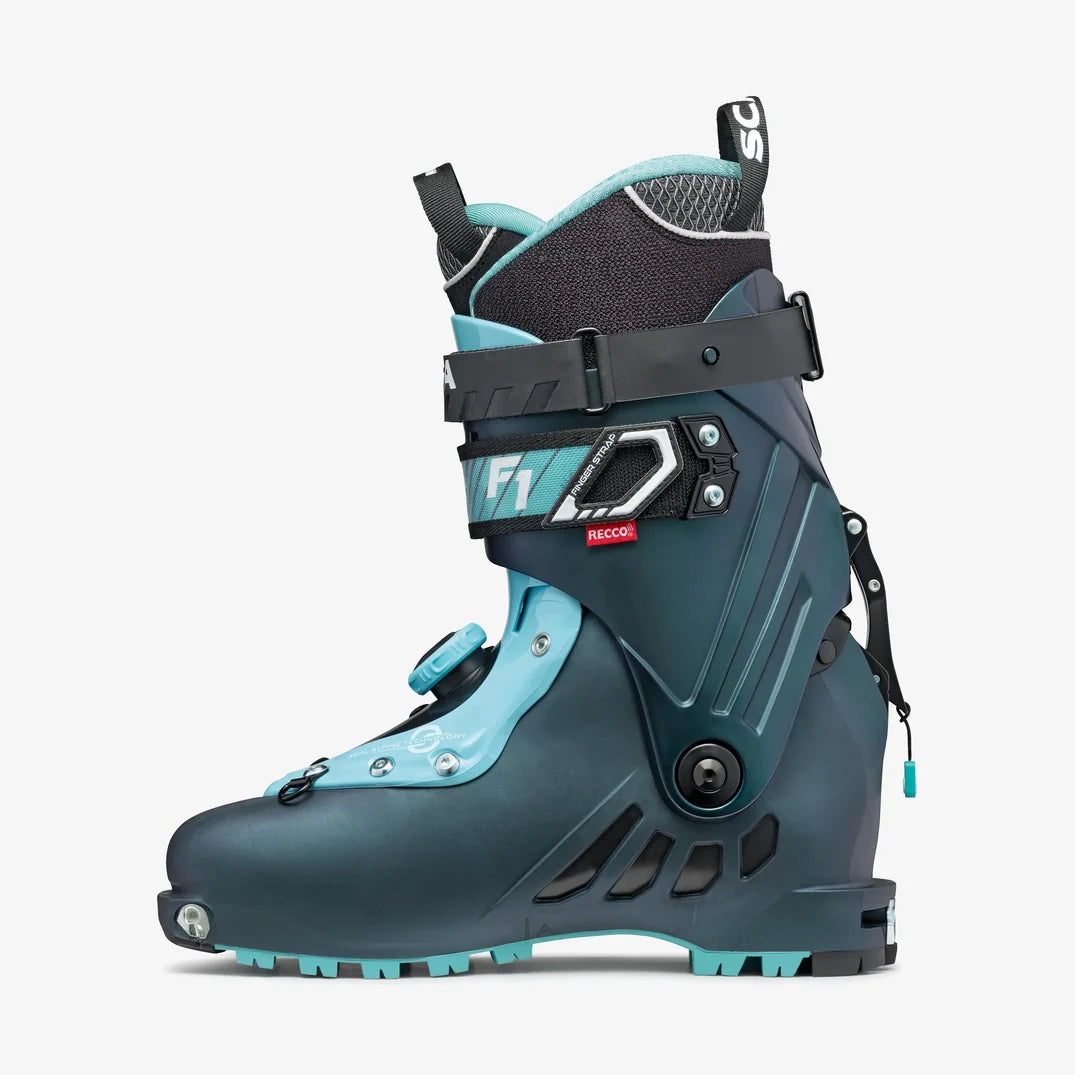 Scarpa F1 Woman Ski Touring Boot Anthracite/Aqua