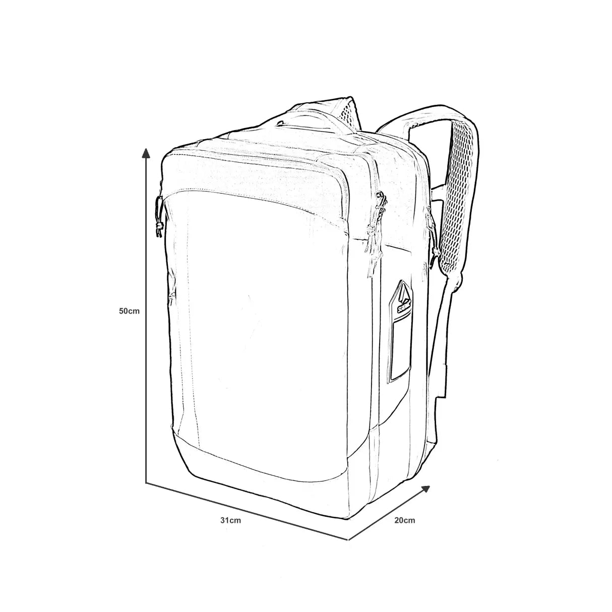 Surfanic Tardis 40l Work Life Balance Backpack
