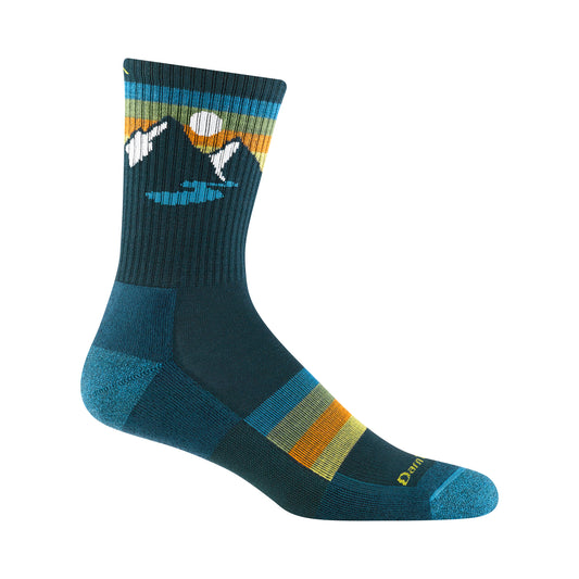 Darn Tough Men's Sunset Ridge Micro Crew Lightweight Hiking Sock