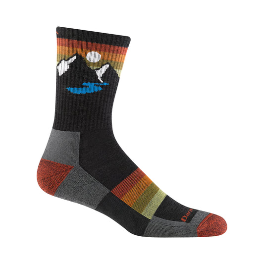 Darn Tough Men's Sunset Ridge Micro Crew Lightweight Hiking Sock
